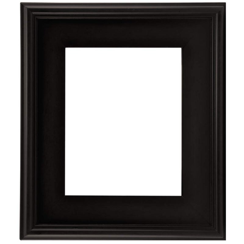 Creative Mark Plein Air Style Frame, Black, 8x10-2.75" Wide Moulding with 1/2" Rabbet Depth, Open Back W/O Glazing, Museum Quality, For Art Panels, Stretched Canvas, Pictures & More - Image 1